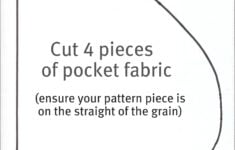 Side Pocket Pattern Printable Sewing Patterns Pattern Pocket Pattern
