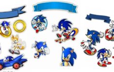 Sonic Free Printable Cake Toppers Oh My Fiesta For Geeks