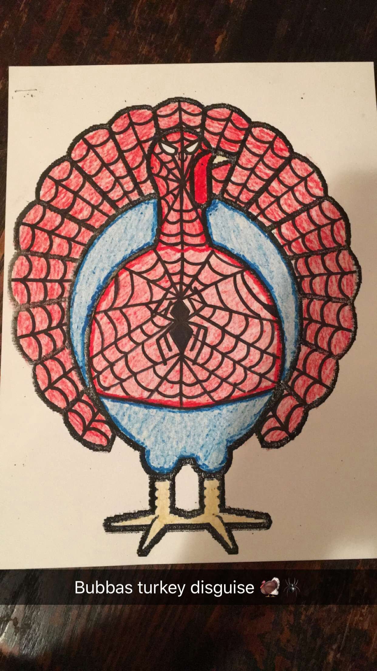 Disguise Template Printable Spiderman Turkey Disguise Free Printable