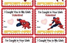 Spider Man Valentines