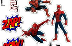 Spiderman Movie Free Printable Cake Toppers Oh My Fiesta For Geeks