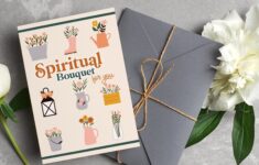 Spiritual Bouquet Card 5x7 Digital Download Etsy de