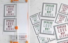 Spread Love Not Germs Free Printable Gift Tags Pretty Providence