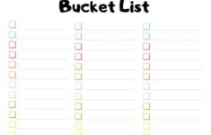 Spring Bucket List Messy Little Monster