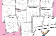 Spring Pattern Block Printables Teaching Mama