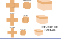 Square Box Template Graphic By Sofiamastery Creative Fabrica