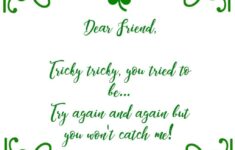 St Patricks Day Leprechaun Trap And Free Printable Letter