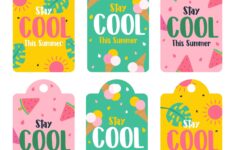 Stay Cool This Summer Printable Summer Printables Teacher Gift Tags Student Gifts