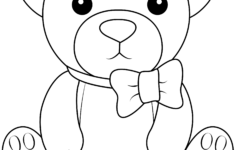 Teddy Bear Printable Template Free Printable Papercraft Templates