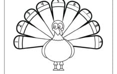 Thankful Turkey Printable