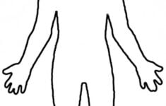 The Charming Free Human Body Outline Printable Download Free Clip Art Regarding Blank Body Map Template Pics Below Is Body Template Body Outline Body Diagram