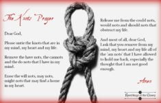 The Knots Prayer Ramblings Of The Claury