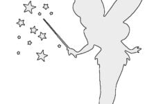 Tinkerbell 02 Stencil Tinkerbell Pumpkin Pumpkin Carving Templates Fairy Stencil