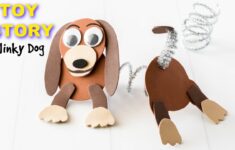 Toy Story Slinky Dog Craft For Kids Kids Activities Blog
