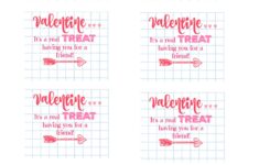 Treat Valentine Idea With Free Printable Tags