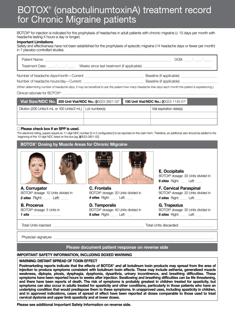 Treatment Record Form Fill Out Sign Online Dochub Free Printable 6088