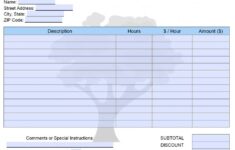 Tree Trimming Estimate Template Estimate Template Invoice Template Contract Template