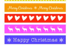 Trimcraft Advent Calendar Day 16 Free Printable Paper Chain Template Christmas Paper Chains Paper Chains Templates Printable Free