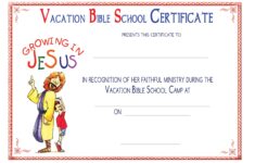 Vbs Certificate Templates School Certificates Free Vacation Bible School Vacation Bible School