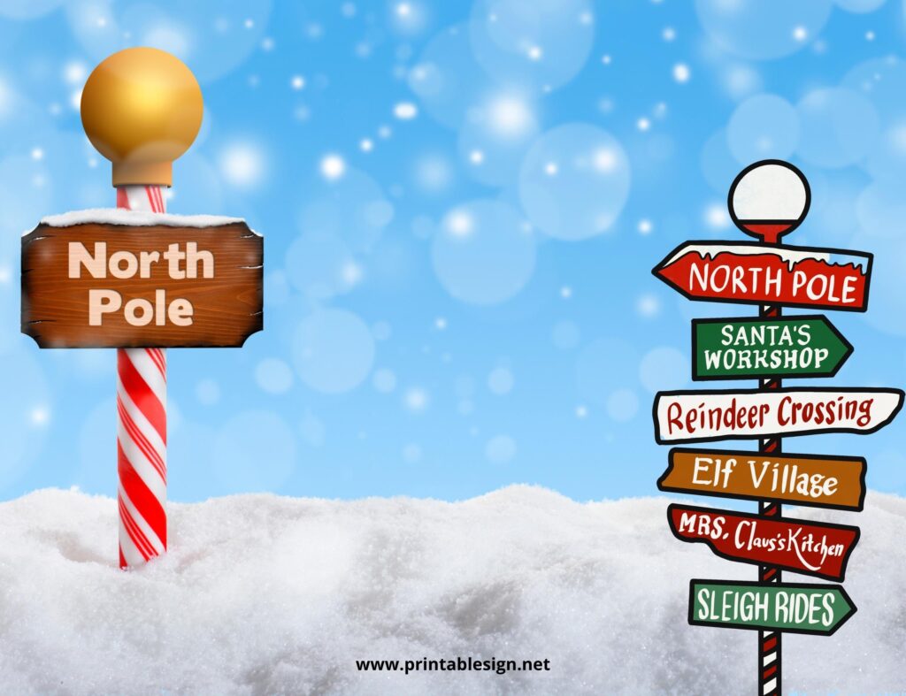 welcome-to-the-north-pole-sign-free-download-free-printable