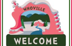 Welcome To Whoville Sign FREE Download