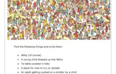 Where s Wally Focusing On A Task English ESL Worksheets Pdf Doc