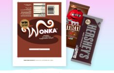Wonka Bar Wrap Printable NOT EDITABLE Willy Wonka Etsy de