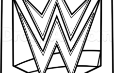 Wwe Coloring Pages Wwe Birthday Wwe Birthday Party