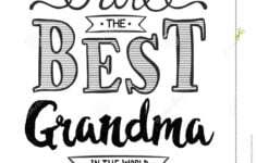 You Are The Best Grandma In The World Stock Illustration Illustration Of Decorative Birthday 82772966