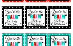You re The BALM Christmas Printables U Create You re The Balm Free Christmas Tags Printable Christmas Tags Printable