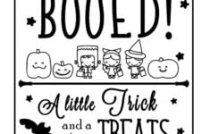 You ve Been BOOed Free Printable You ve Been Booed You ve Been Booed Free Printable Halloween Printables Kids