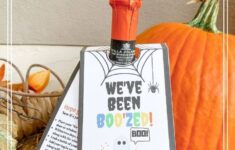 You ve Been Boozed Free Halloween Wine Tag Printables