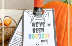 You ve Been Boozed Free Halloween Wine Tag Printables
