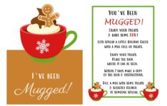 You ve Been Mugged Printable Instructions Sign And Etsy de