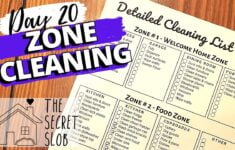 ZONE CLEANING FOR BEGINNERS The Secret Slob
