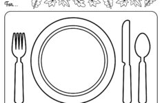 10 Best Preschool Printables Thanksgiving Placemats Printablee