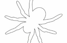 10 Best Printable Spider Template Printablee