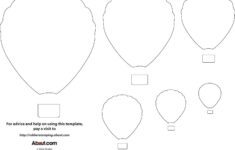12 Free Printable Templates Hot Air Balloon Craft Balloon Template Balloon Crafts