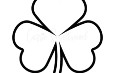 12 Unique Shamrock Templates Free Printable Cassie Smallwood