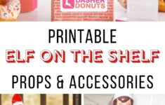 20 Free Printable Elf On The Shelf Props Accessories Simplify Create Inspire