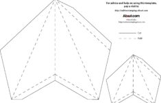 3D Paper Star Ornament Instructions And Template