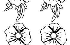 40 Poppy Templates Remembrance Day Activities World Of Printables