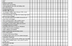 8 Preventive Maintenance Excel Template Excel Templates In Pool Maintenance Log Template Home Maintenance Checklist Checklist Template Schedule Template