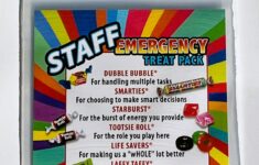 Amazon Promos On Time Staff Emergency Treat Pack Set Of 25 Employee Appreciation Goody Bags Gifts Grocery Gourmet Food