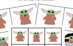 Baby Yoda Memory Game Free Printable Monorails And Magic