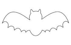 Bat Templates Coloring Pages 53 FREE Printables Printabulls