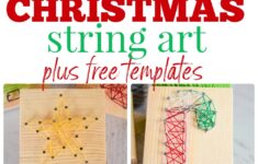 Christmas String Art Adventures Of A DIY Mom