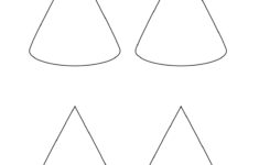 Cone Templates Free Printable Cone Shape PDFs