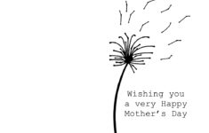 Dandelion Mother s Day Card CRAFT N HOME