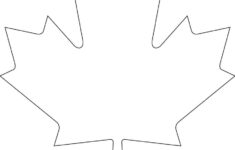 Downloadable Maple Leaf Template For Your Canada Day Crafts Canadian Living